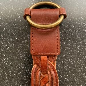 Leather belt